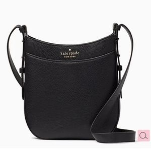 New Kate Spade New York Leila North South Crossbody Bag Black